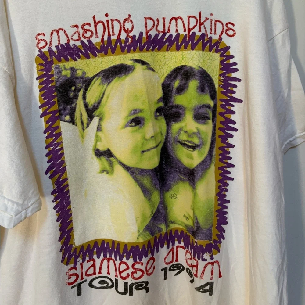 NWOT Smashing Pumpkins Siamese Dream Tour 1994 Tee Dress Size S/M - Picture 5 of 11